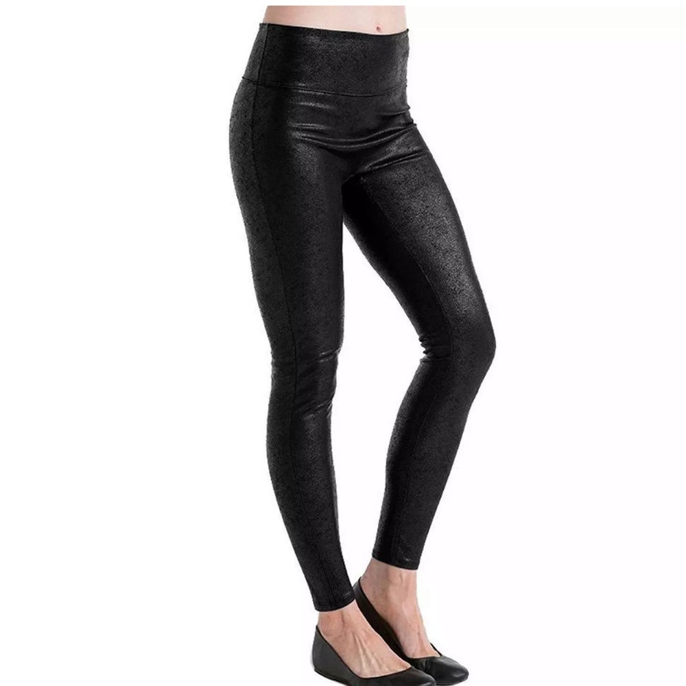 Spanx Assets Structured Shine Leggings NWT